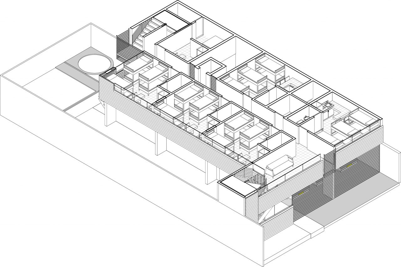 “DHL Casa Club en Puntarenas con volumen vertical, terrazas y vistas al mar”