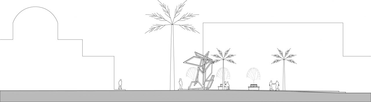 Microplaza en Escalante diseñada por LDB Arquitectura