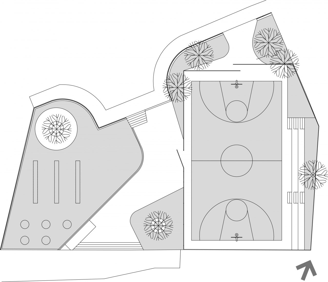 Intervención en el Parque Los Pinos por LDB Arquitectura
