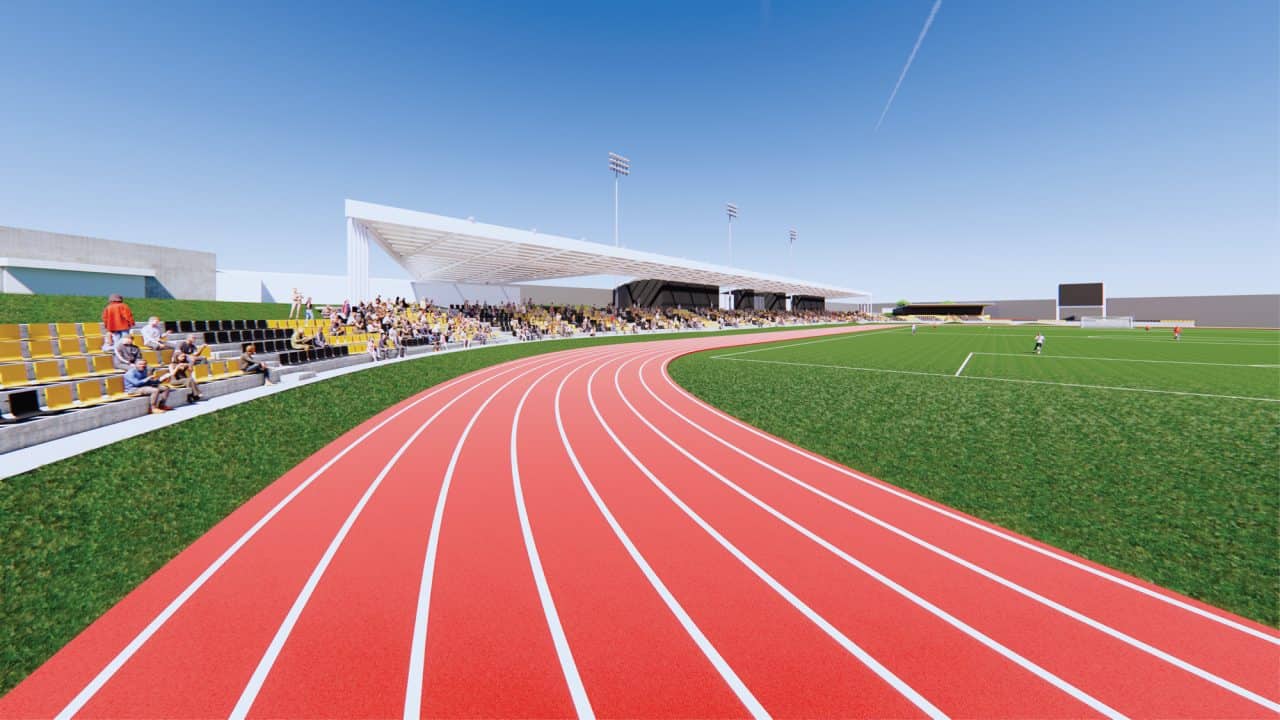 Remodelación del Estadio El Labrador por LDB Arquitectura