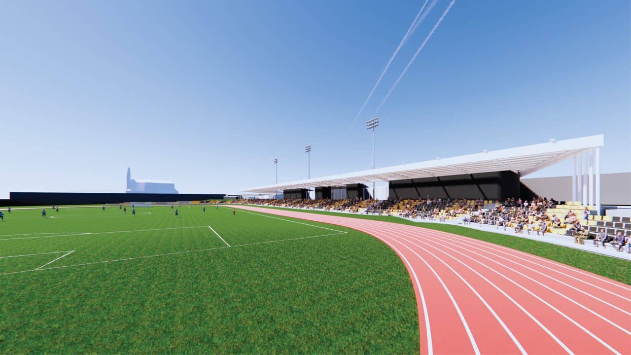 Remodelación del Estadio El Labrador por LDB Arquitectura