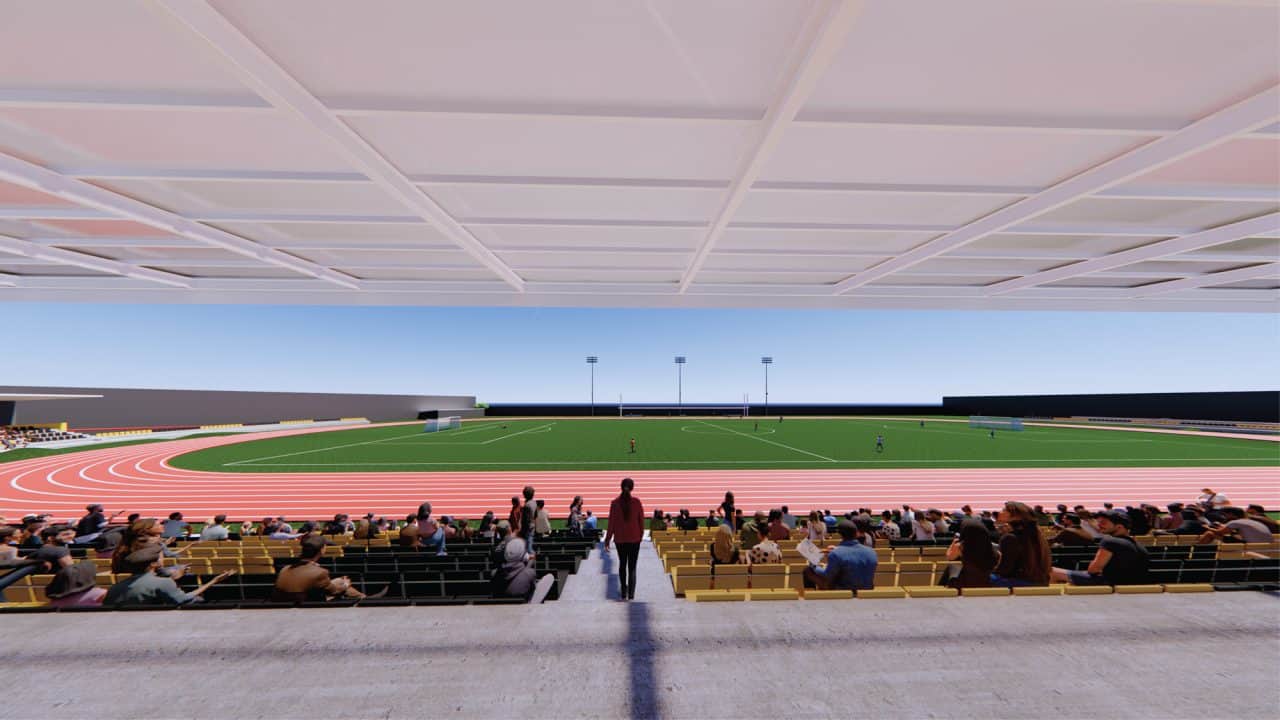 Remodelación del Estadio El Labrador por LDB Arquitectura