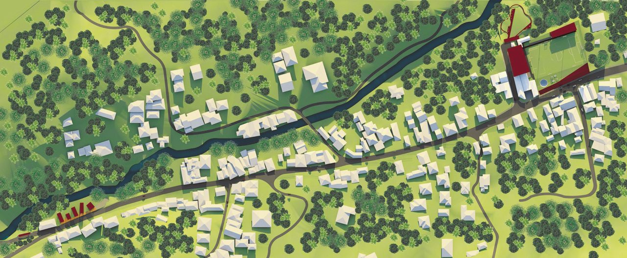 Cubierta multifuncional en renovación urbana de Salitral