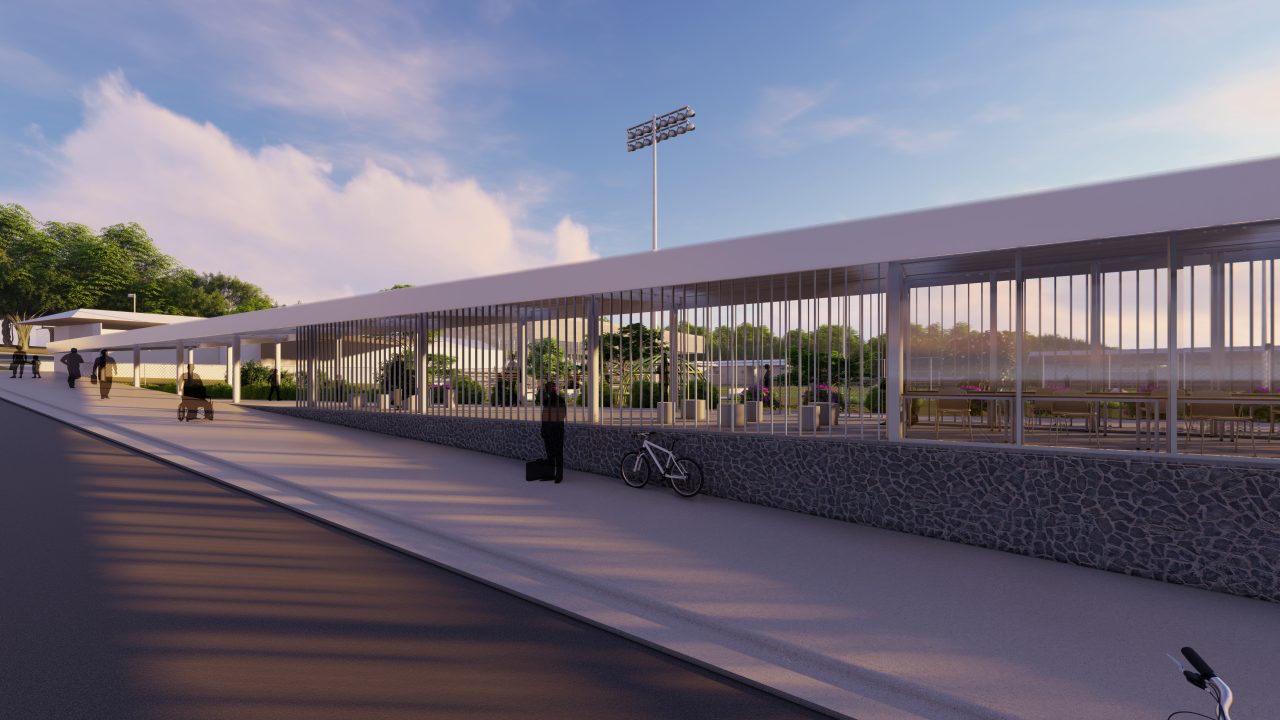 Cubierta multifuncional en renovación urbana de Salitral