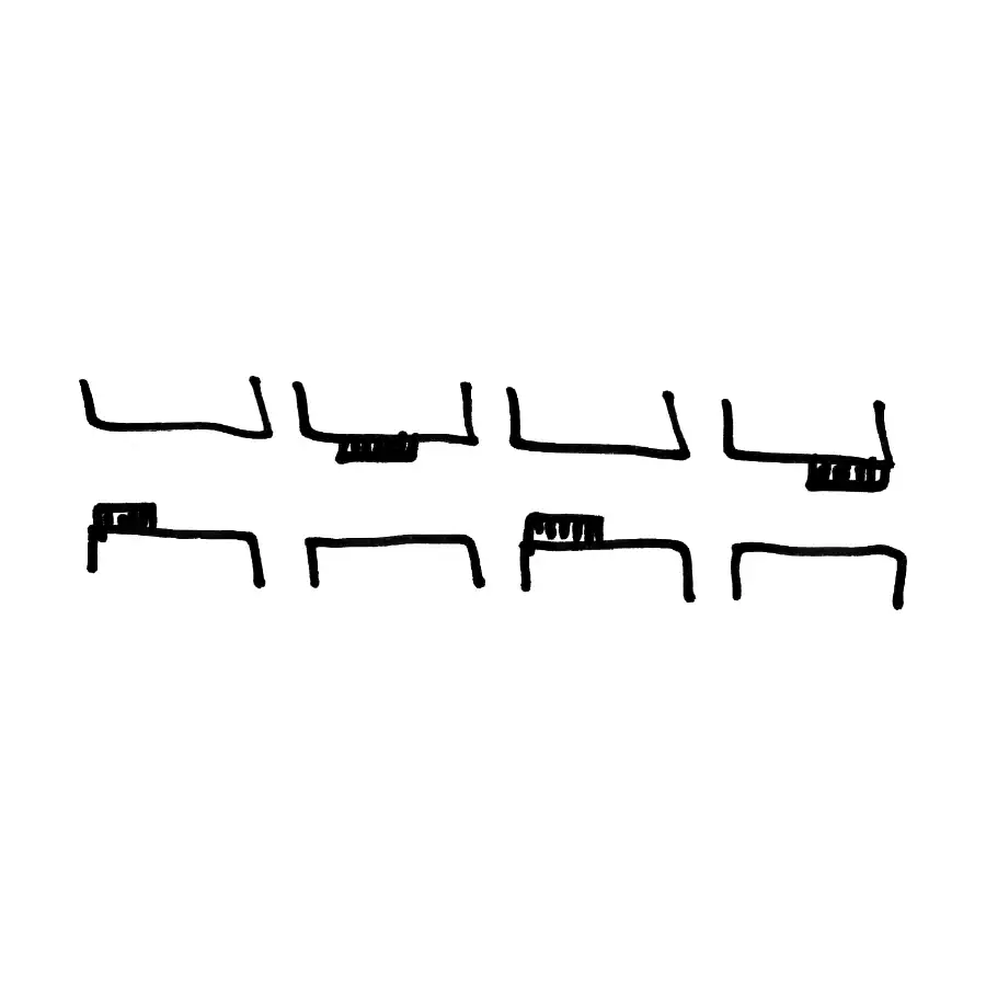 Croquis del concepto Clip urbano