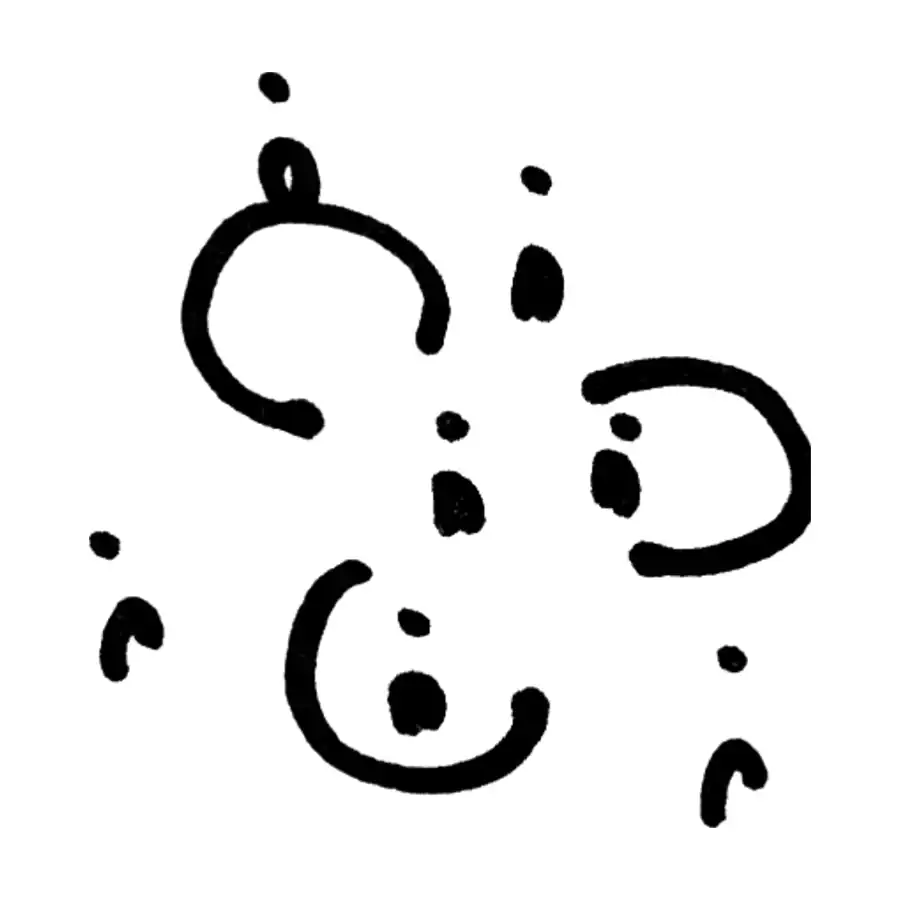 Croquis del concepto Conjuntos abiertos