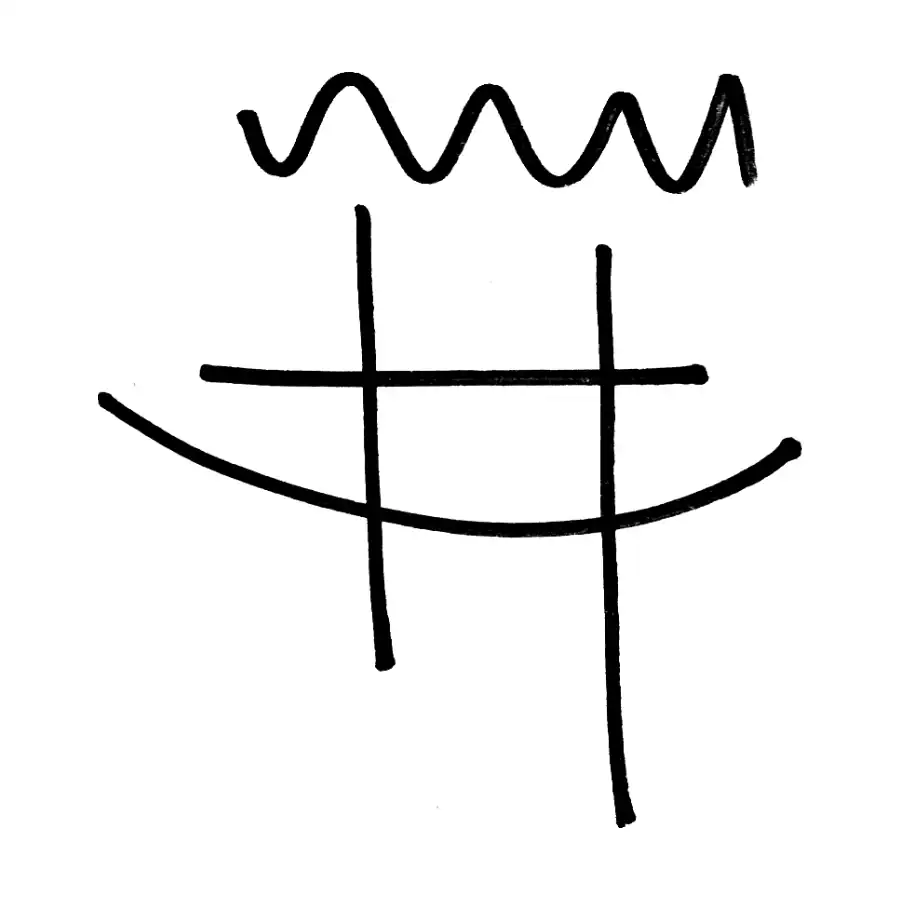 Croquis del concepto Ejes
