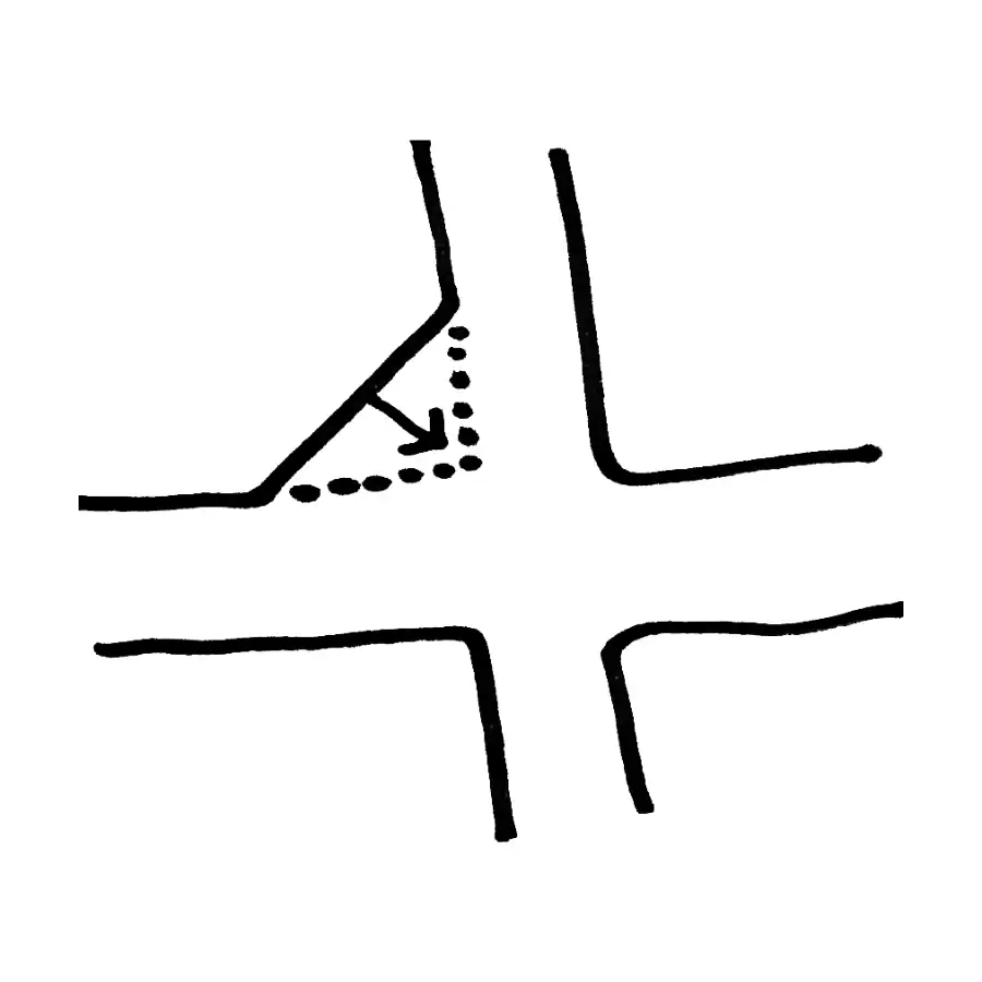 Croquis del concepto Expropiar la calle