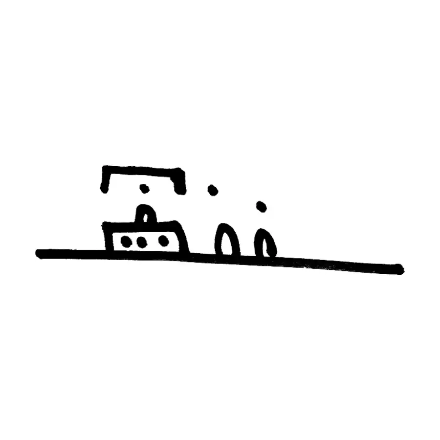 Croquis del concepto Microcomercio